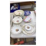 COLL OF ASST PORCELAIN DISHES