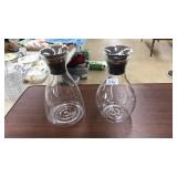 2 DECANTERS