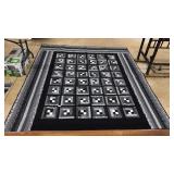 QUILT AND 2 FLOOR MATS
