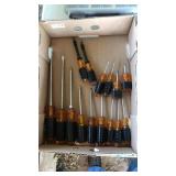 LOT OF ASST. SCREWDRIVERS: 15PC