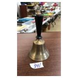 BRASS SCHOOL BELL