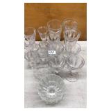 20 PC ASST CLEAR GLASSES AND BOWLS