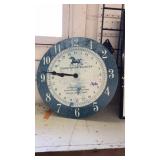 DERBYSHIRE STABLES WALL CLOCK