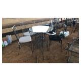 7 PC. OUTDOOR PATIO TABLE SET