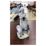 PORCELAIN FIGURAL WOMEN & LAMBS