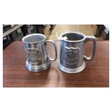 POLICE & FIRE FIGHTER BEER MUGS