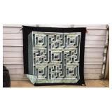 HANDMADE LABYRINTH WALK QUILT