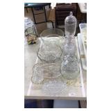 LOT OF ASST GLASSWARE