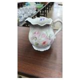 GERMAN PORCELAIN PITCHER