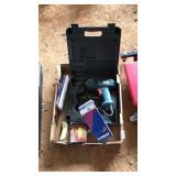 BLACK & DECKER DRILL & ASST. HARDWARE