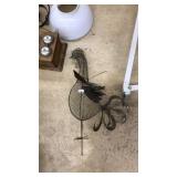 METAL ROOSTER DECOR