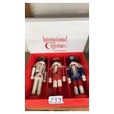 3 NUTCRACKERS BY INTERNATIONAL CHRISTMAS