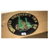 UNITED FIREMANS INS CO CAST IRON PLAQUE