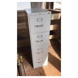 4 DRAWER METAL FILE CABINET