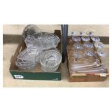 2 FLATS OF GLASSWARE