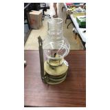 BRASS OIL LAMP WALL MOUNT