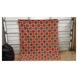HANDMADE OCTAGON BLOCK QUILT