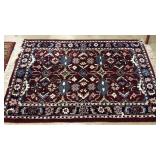 HAND TIED AREA RUG MADE IN INDIA