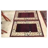 PAIR OF SMALL RUGS
