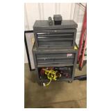 CRAFTSMAN 2 STACK TOOL BOX & CONTENTS