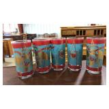 CERA EAGLE E PLURIBUS 5 TUMBLERS