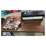 DUCKS UNLIMITED WINE BOX AND MAGAZINES