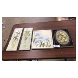 FLORAL 3D WALL ART