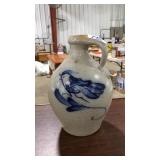 ROWE POTTERY WORKS 1987 SALT GLAZED JUG