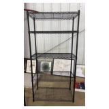 METAL SHELVING UNIT