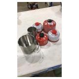 4 CANS OF ISOPRO GAS