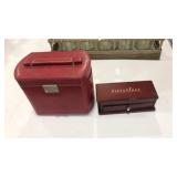 PAIR OF JEWELRY BOXES