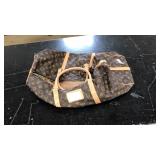 FAUX LOUIS VUITTON DUFFLE BAG