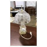 VINTAGE CRYSTAL ACCENT TABLE LAMP