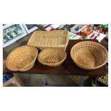 LOT OF ASST DECORATIVE BASKETS