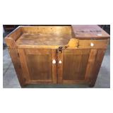 ANTIQUE PINE DRY SINK