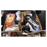 2 FLATS OF ASST. TOOLS, HARDWARE, MISC