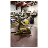 MID CENTURY BRASS BUCK