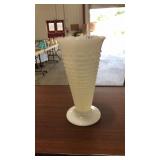 HOBNAIL MILK GLASS VASE