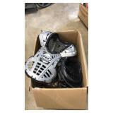 FLY RACING CONVERTIBLE VEST AND 3 HELMETS