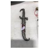 DRAGON DECORATIVE KNIFE W SHEATH