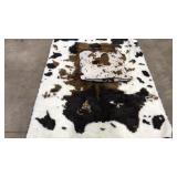 COW THEME THROW BLANKET AND PILLOW