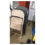 5 ASST FOLDING CHAIRS