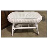 WICKER SIDE TABLE
