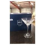 MIKASA FLAME D'AMORE 2 COCKTAIL GLASSES 2 BOXES