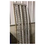 PAIR CHROME CAR RAMP