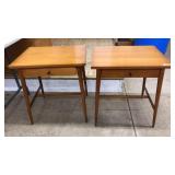 MID CENTURY END TABLES: PLANNER GROUP PAUL MCCOBB