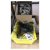 2 BOXES OF EXTENSION CORDS & POWER STRIPS