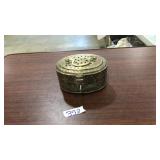 BRASS TRINKET BOX