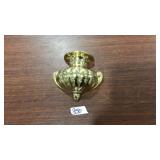 BRASS WALL MOUNT VASE 6'