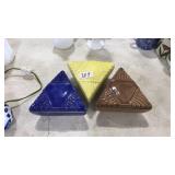 3 PC TRINKET BOX SET